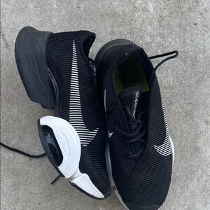 Nike Black and White Athletic Shoes